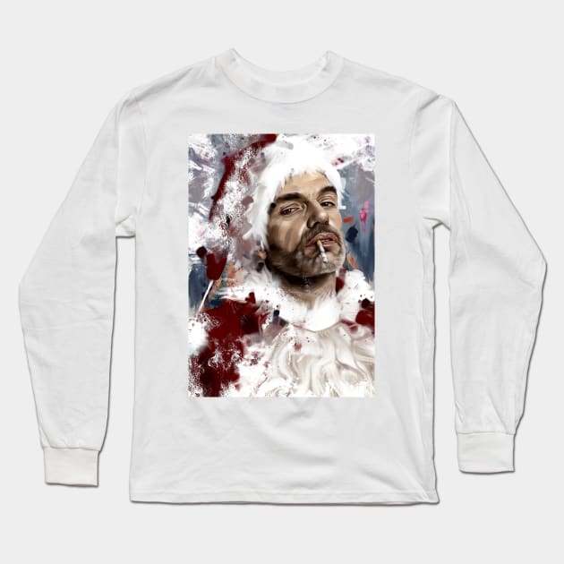 Bad Santa Long Sleeve T-Shirt by dmitryb1